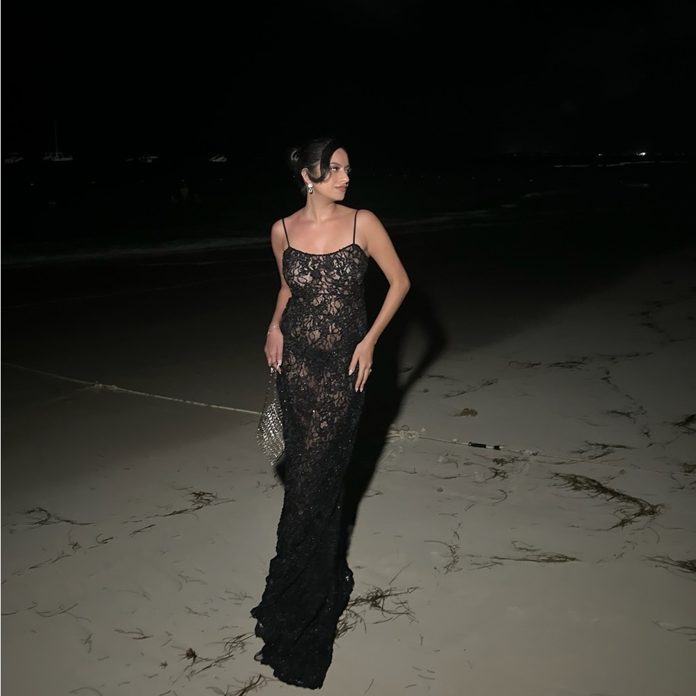 Revolve black dress